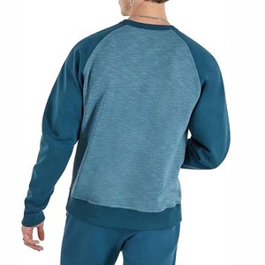 Sweat-shirt pour homme de qualité supérieure, col rond, 100% coton, léger, impression numérique unie, impression de logo personnalisée - Product Image 3