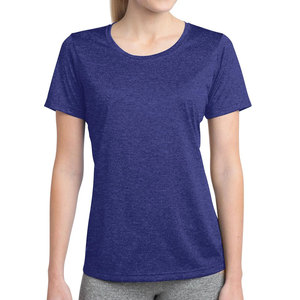 Haute qualité meilleur vendeur séchage rapide course 100% Polyester t-shirt personnalisé entraînement de gymnastique o-cou t-shirt les plus populaires femmes t-shirt - Product Image 1