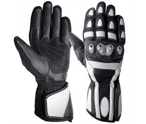 Gants de moto Alpha Racing à écran tactile compatibles, construction en cuir personnalisée, haute performance, vente chaude - Product Image 2