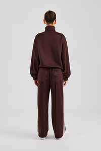 Conjunto Deportivo de Dos Piezas con Cierre de Cremallera y Estampado de Chocolate Rosa a Precio de Fábrica para Mujer, Sudadera con Capucha y Pantalones Deportivos para Gimnasio, Entrenamiento y Ropa Urbana - Product Image 2