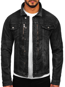 Distressed Denim <b>Jacket</b> Fashion Casual Jeans Coat Custom Design Private Label OEM Production for Clothing Brands Worldwide - Product Image 1