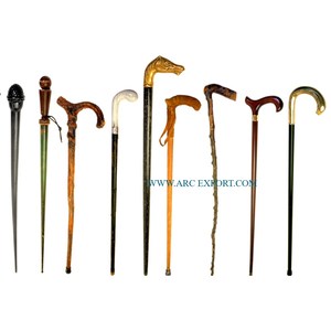 Bastón para caminar hecho a mano recién llegado, metal dorado pulido, latón, tamaño grande, diseño único, bastón para personas mayores de la India - Product Image 6