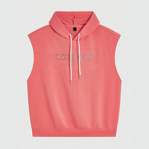 Sudadera sin mangas personalizada para hombre, estilo vintage, 400g, algodón, de alta calidad, estilo urbano, para otoño - Product Image 1