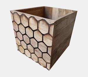 แฮนด์เมดตกแต่งบ้านที่กําหนดเองเลเซอร์แกะสลักขนาดใหญ่พืชพืชชาวไร่ไม้มะม่วงพรีเมี่ยมต่ําขั้นต่ําผู้ค้าส่งผู้ผลิตโรงงานโดยตรง - Product Image 3