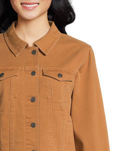 Chaquetas Vaqueras para Mujer 2026, Personalizadas, Color Azul Cielo y Blanco, Algodón Impermeable, Ecológicas, Servicio OEM, Precio Bajo al por Mayor - Product Image 5