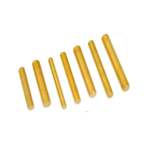 Espárragos de rosca completa de latón de alta calidad, sujetadores resistentes a la corrosión para conductos y equipos industriales, bricolaje, eléctricos - Product Image 3