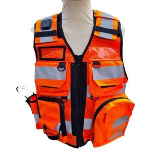 Material duradero hombres Hi Vis chaleco transpirable al por mayor tasa de logotipo personalizado/colores antiarrugas hombres Hi Vis Chaleco con calidad superior - Product Image 1