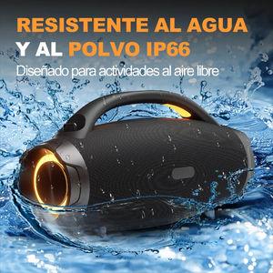 Heysong Bang Altoparlante Portatile Impermeabile IPX6 con Potenza di Uscita 50W TWS Nero - Product Image 3