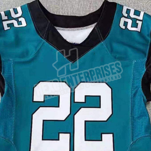 Jersey de fútbol americano resistente hecho a medida fabricado en Pakistán con su propio logotipo, ropa de fútbol americano Premium - Product Image 3