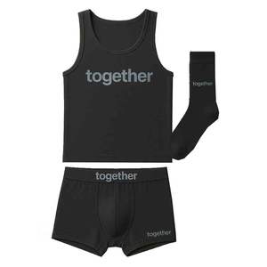 เสื้อกล้ามแฟชั่น2026ถักแบบลำลองสองชิ้นใส่ได้ทั้งชายและหญิงเสื้อแขนกุดพิมพ์ลายเสื้อกล้ามและชุดชั้นใน - Product Image 1