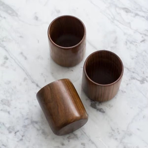 Cuenco y taza de madera de primera calidad: perfecto para servir y vivir de forma sostenible - Product Image 1