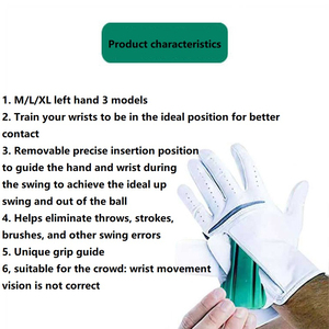 Gants de golf en cuir Cabretta personnalisés de haute qualité pour les golfeurs professionnels en gros main gauche meilleur équipement de sport - Product Image 6