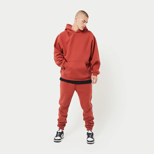 เสื้อมีฮู้ดแบบสวมหัวไหล่สำหรับ100วินเทจเสื้อมีฮู้ดแบบผ่าข้างเสื้อมีขอบเสื้อสเวตเตอร์สั่งตัดสีได้เข้ารูปปกติสำหรับฤดูหนาว - Product Image 3