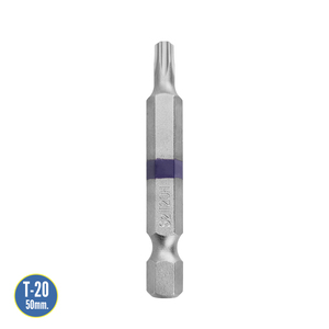 Set di Punte Torx T20 Lunghe (2 Pezzi) in Acciaio S2 al Cromo Vanadio - Product Image 2