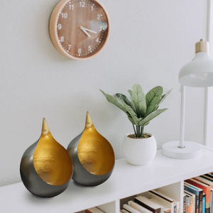 Modern Metal <b>T</b>-<b>Light</b> Holder Stylish Decorative Tea <b>Light</b> <b>Candle</b> Holder for Christmas Home Living Room Office Wedding Party Use - Product Image 6