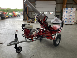 AMR VMR 16 Ton Hydraulic Log Splitter Mobile Firewood Processor with 9HP Hondai Engine |Vertical Wood Splitter 108 cm 2 <b>split</b> - Product Image 3
