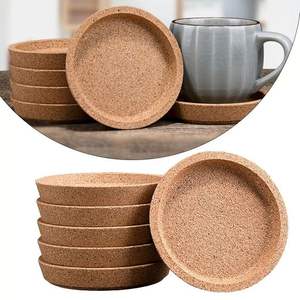 Bandeja de Madera Natural de Primera Calidad con Forma Irregular, el Mejor Posavasos para Té, Café y Bebidas, Estilo Clásico, Logotipo Personalizado, para el Hogar - Product Image 1