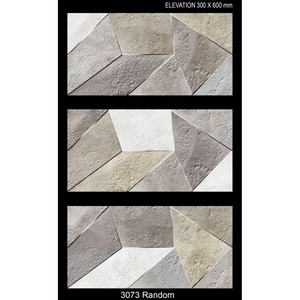 กระเบื้องเซรามิก3D ดิจิตอลสมัยใหม่ขนาด300X600มม. ดีไซน์ใหม่ราคาถูกสำหรับห้องน้ำเพิ่มความสูง12x24 30x60ซม. - Product Image 2