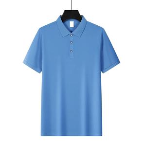 Jersey bordado personalizado para hombre, polos lisos en blanco, ropa de trabajo de manga corta, la mejor calidad, 100% algodón, diseño deportivo, comodidad - Product Image 2