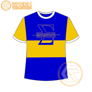 Vente en gros de t-shirt Sigma Gamma Rho pour femmes vêtements de sororité jersey de coton t-shirt respirant de haute qualité vêtements grecs pour femmes - Product Image 3
