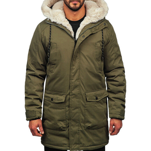 Veste parka tendance pour homme avec couette 300gsm entièrement chaude fabriquée au Pakistan Service OEM personnalisé - Product Image 5
