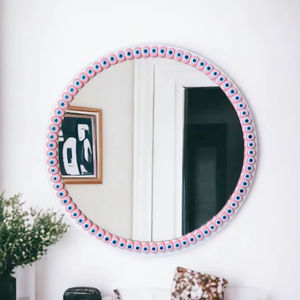 Resin Inlay Bathroom <b>Mirrors</b> Reflecting Artistry Elevating Your <b>Bath</b> Space Wall Application Home Use - Product Image 1