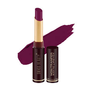 Brillo Labial y Lápiz Labial 2 en 1 Mate Sin Transferencia - Maquillaje de Belleza Orgánico Halal Hidratante - Product Image 6