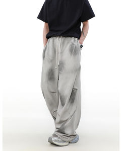 2026 pantalons de jogging de sport décontractés pour hommes avec motif rayé incurvé coupe droite élégant et confortable - Product Image 5