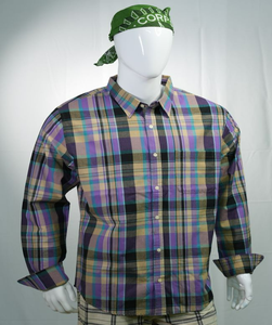 เสื้อเชิ้ตผ้าสักหลาดลำลองแขนยาวสำหรับผู้ชายคอตั้งผ้าฝ้าย100% นุ่มพิมพ์โลโก้ใหม่ออกแบบได้ตามต้องการ - Product Image 2