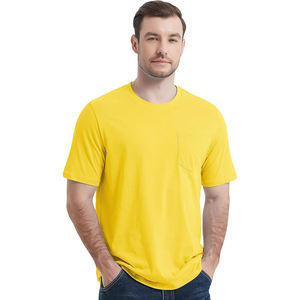 Camiseta clásica con bolsillo de algodón 100% para hombre, superventas, antiarrugas, suave, elegante, cómoda, duradera, para ropa informal - Product Image 3