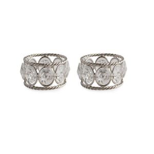 Hammered Metal Napkin Rings with <b>Copper</b> Finished in Latest Design Perfect for Stylish Event <b>Table</b> Decoration - Product Image 2