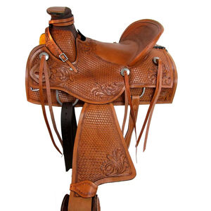 Vente directe d'usine, selles de cheval en cuir de vache respirant / Vente en gros personnalisée, selles de cheval en cuir léger pour l'équitation - Product Image 5