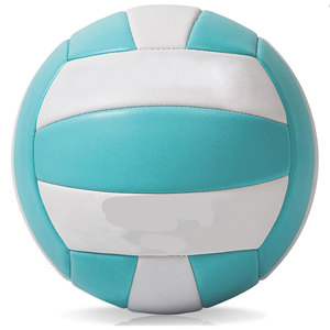 Ballon de volley-ball en PU de qualité professionnelle – Ballon cousu durable pour l'entraînement, la pratique et le jeu récréatif, fabriqué au Pakistan - Product Image 1