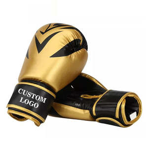 Gants de sparring professionnels MMA et Kickboxing en cuir PU respirant de haute qualité, évacuant l'humidité, avec fermeture auto-agrippante au poignet - Product Image 4