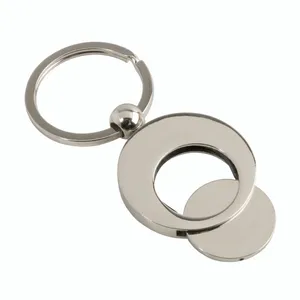 Portachiavi in Metallo Personalizzato con Token per Trolley, Gadget su Misura - Product Image 3