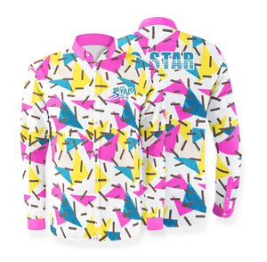 ชุดเดรสลายดอกไม้สำหรับผู้ชาย,เสื้อเชิ้ตแขนยาวมีกระดุมคอปกแบบกำหนดเอง - Product Image 1