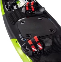 Moteur à essence en fibre de carbone pour planche de surf pour les eaux océaniques pour les enfants comprend un accessoire de réparation de sac Construction en bois