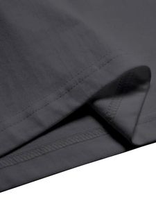 Camiseta personalizada de algodón 100% negra para hombre, estilo extragrande liso en blanco de alta calidad para impresión de logotipos - Product Image 5