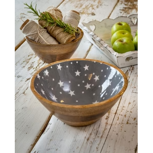Bol de service rond en bois écologique pour la maison, la cuisine, les fêtes – Bols à salade et à fruits décoratifs, multi-usages, taille personnalisée - Product Image 5
