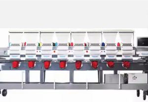 Oferta de ventas con descuento para gemas 1508 Máquinas de bordado comercial de ocho cabezas Grado industrial OEM ODM Soporte personalizado para bricolaje - Product Image 2