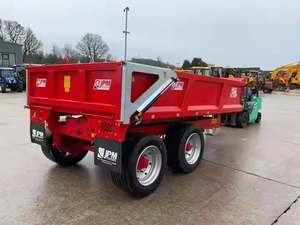 14 Tonne Multi Purpose Dump <b>Trailer</b> 2 <b>Wheel</b> hydraulic dump tractor <b>trailer</b> tow behind tractors farm <b>trailers</b> - Product Image 4