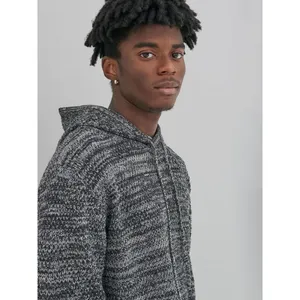 Sweat à capuche tricoté Iguazu, sweats à capuche et sweat-shirts promotionnels durables - Product Image 3