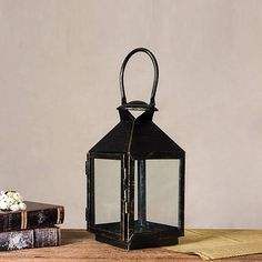 Linterna de Metal de larga duración, otomanos negros para exteriores, lámpara de Halloween, iluminación espeluznante, suministro para fiestas de oficina, hecho a mano - Product Image 5