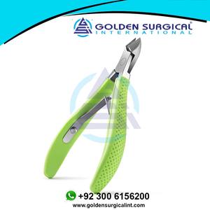 Cortacutículas Pequeño, Recortador de Cutículas con Mango Recubierto de Goma, Herramientas de Manicura, Cortacutículas de Mandíbula Completa para Uñas, Precio Bajo - Product Image 4