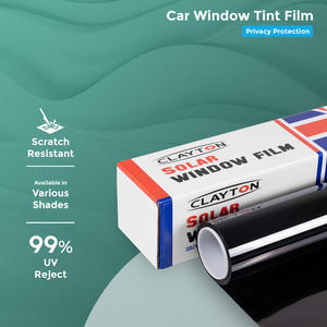 Film pour vitres de voiture en céramique nano Clayton Protecta-Series, noir super foncé, 2MIL/2PLY, protection solaire et anti-UV (0,3M*30M) - Product Image 4