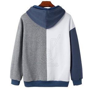 บริการ OEM ขายส่ง เสื้อฮู้ดดี้ผู้ชายดีไซน์ยอดเยี่ยม ผ้าฝ้าย 100% สำหรับฤดูหนาว เนื้อผ้าบางเบา สีพื้น แห้งเร็วและระบายอากาศได้ดี - Product Image 2
