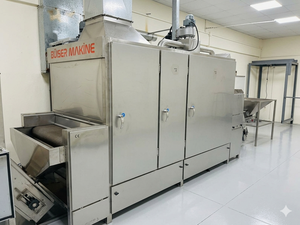 SUISER MAKINE <b>Nut</b> Roasting <b>Machine</b> 600 Kg/h Stainless Steel - Product Image 3