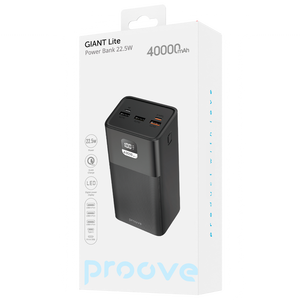 ธนาคารพลังงาน proove <span class=keywords><strong>ยักษ์</strong></span> Lite 22.5W 40000mAh - Product Image 3