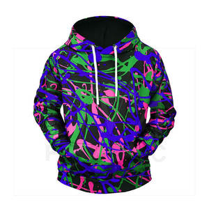 Sudadera con Capucha para Hombre, Estilo Urbano, Cómoda para Invierno, Parches Personalizados, Sublimación, Cuello con Capucha, Secado Rápido, Transpirable - Product Image 1