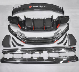Sport Performance Aerokit pour Audi R8 et Audi TTRS Variante 1 avec accents rouges full carbon - Product Image 6